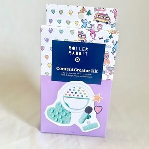 Roller Rabbit x Target Content Creator Kit Ring Light Mic Suction Mount 4pc Set